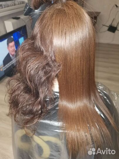 Ботокс волос и кератин