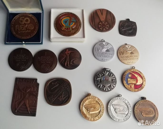 Наградные и настольные медали СССР