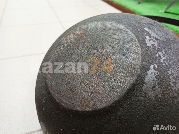 Казан чугунный 4л для дома и дачи