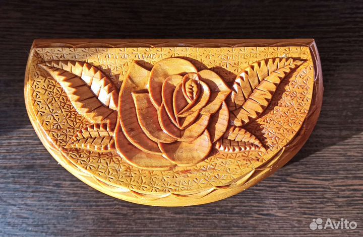 Шкатулка деревянная СССР