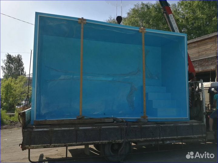 Бассейн цельный