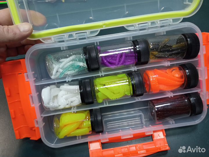 Набор приманок для ловли судака