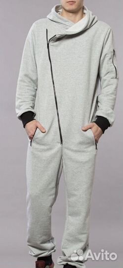 Комбинезон мужской серый 54 размер
