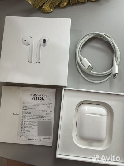 Наушники apple Airpods 2