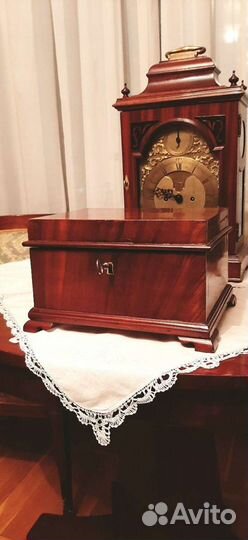 Антикварные шкатулки Фраже, красное дерево