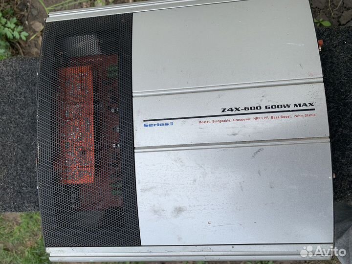 Автомобильный усилитель 4 канала SPL