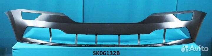 Бампер передний Skoda karoq (NU7) 17-21 Не окрашен