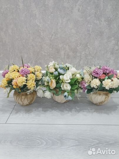 Цветы ручной работы