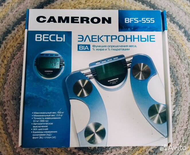 Весы напольные Cameron BFS-555