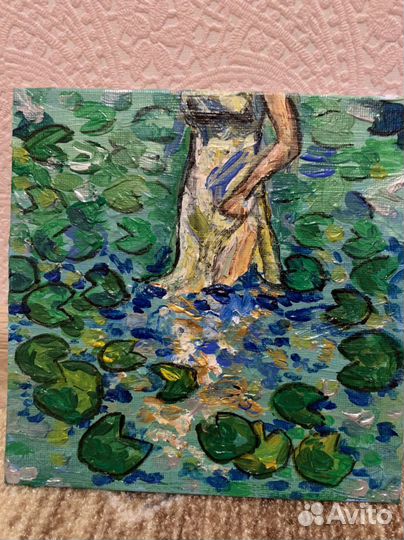 Картина кувшинки