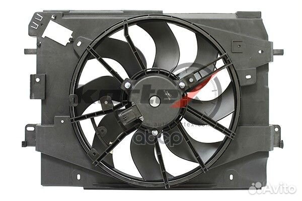 Вентилятор радиатора с кожухом KFD076 kortex