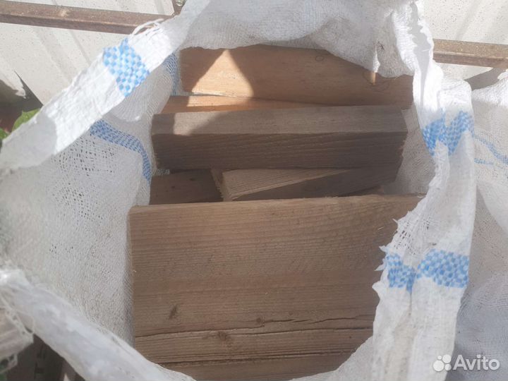 Опилки стружка в мешках