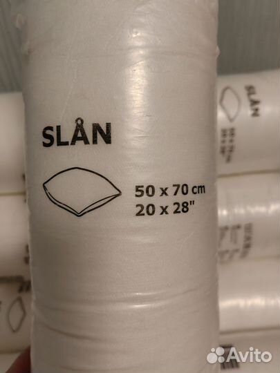 Подушки IKEA slan (слён)