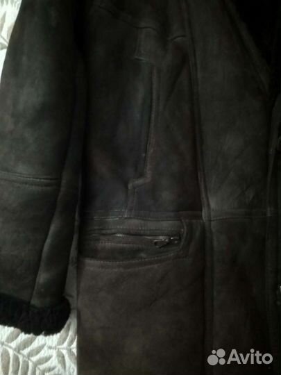 Дубленка натуральная мужская 56-58