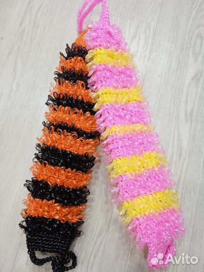 Мочалка ручной работы