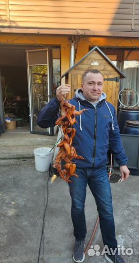 Коптильня холодного и горячего копчения