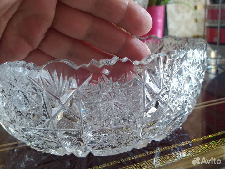 Хрустальная ваза