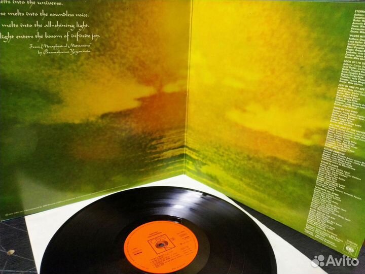 Santana Caravanserai винил пластинка