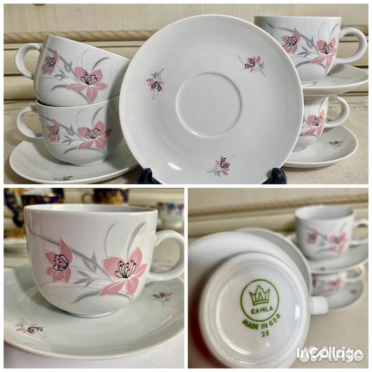 Чайные пары Чехия Гдр