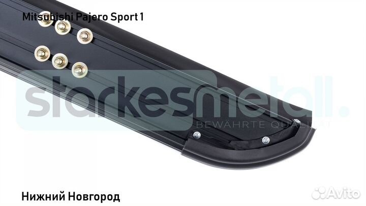 Подножки Mitsubishi Pajero Sport 1 Comfort