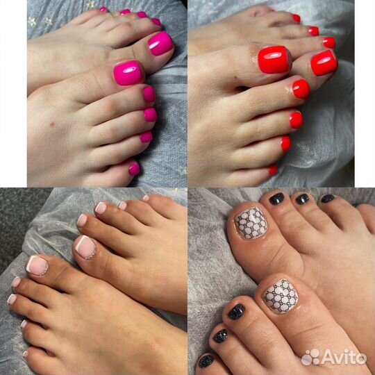 Маникюр/Педикюр/Наращивание гель-лак