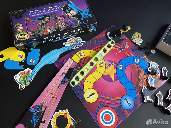 Винтажная игра Batman forever 1995 DC comics