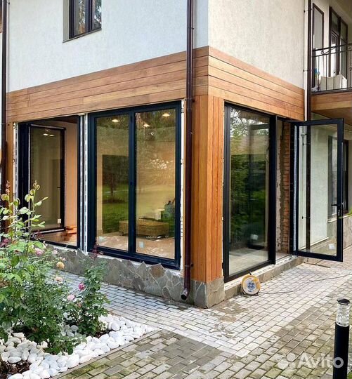 Панорамные окна терассы