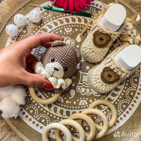 Вязанные игрушки ручной работы