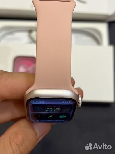 Apple watch 9 41 mm 99%АКБ на гарантии