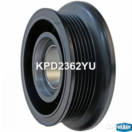Krauf KPD2362YU Шкив компрессора кондиционера в сб