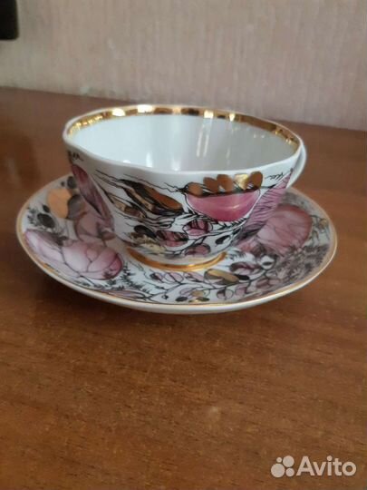 Чашка с блюдцем