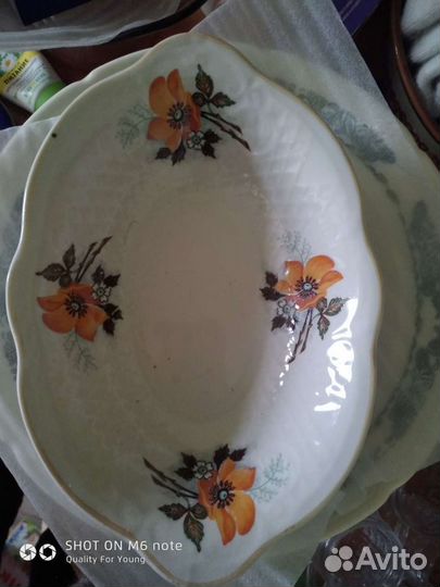 Овальное блюдо