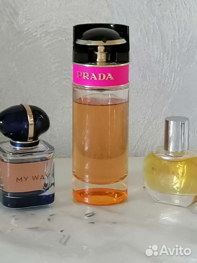 G.Armani, Prada, Burberry парфюм из моей коллекции