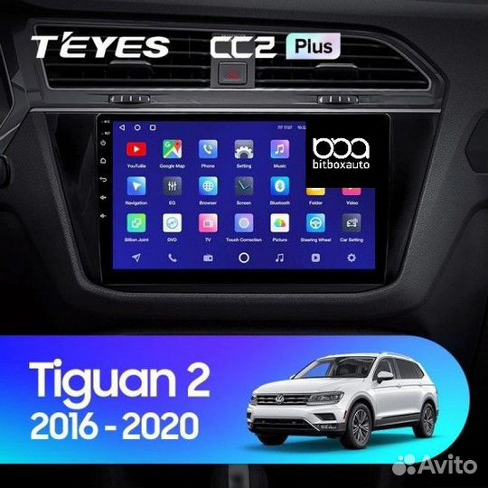 Магнитола Teyes CC2L Plus 2/32 Volkswagen Tiguan 2