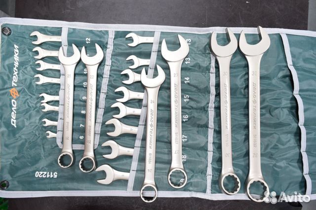 Набор комбинированных ключей Дело Техники 22 шт