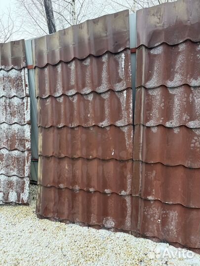 Металлочерепица бу