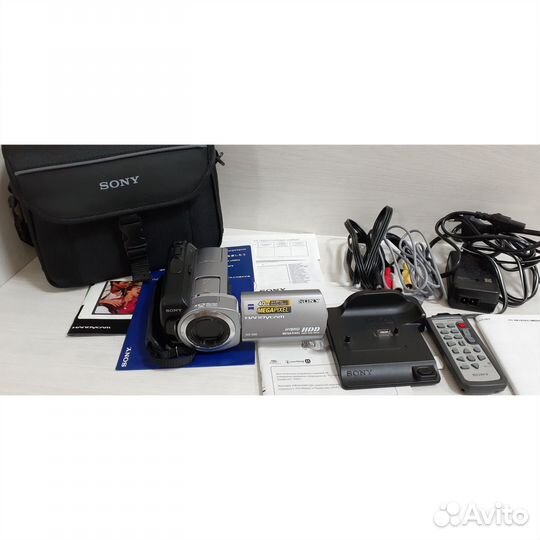 Видеокамера Sony Handycam DCR-SR65E фотокамера