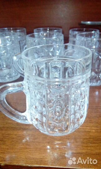 Бокалы хрусталь маленькие