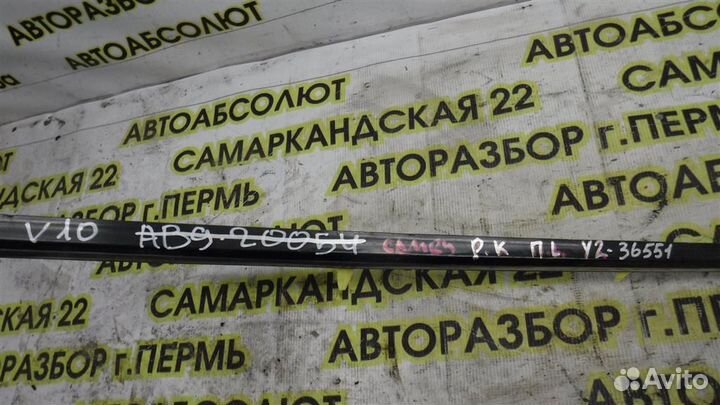 Накладка стекла переднего левого Toyota Camry XV1