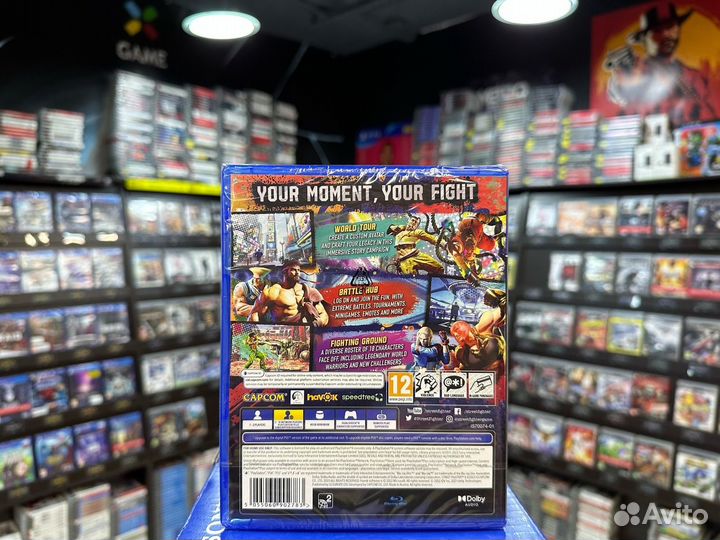 Игры для PS4: Street Fighter 6 (Русская версия)