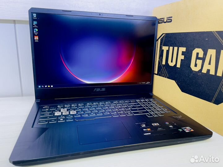 Ноутбук Asus TUF 17.3 144Hz Ryzen7/1650 4Gb Компле