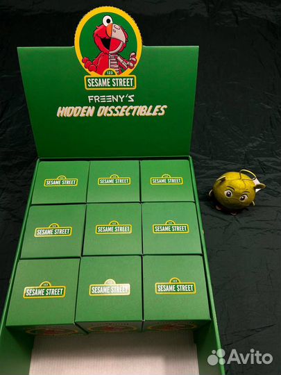 Фигурки Sesame Street beabrick kaws