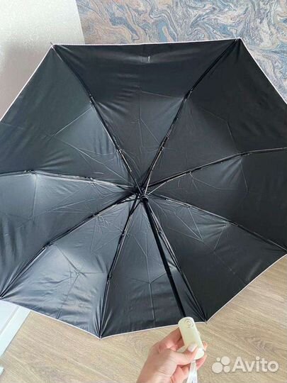 Новый женский складной зонт люкс