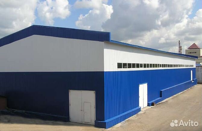 Быстровозводимые Ангары Склады Магазины из сендвич