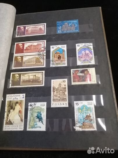 Альбом марок СССР и зарубежные