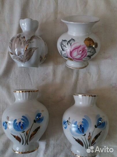 Столовые вазы лоз -лфз Фарфор.СССР разные