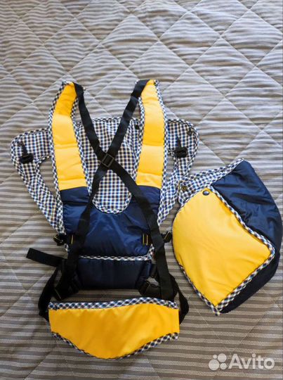 Рюкзак-кенгуру «Bombus» (со съёмным капюшоном)