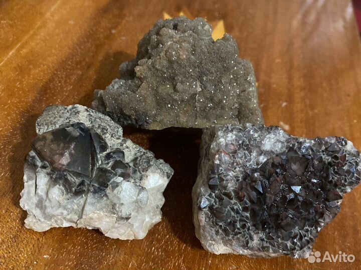 Авантюрин солнечн.дымчат кварц,малахит,лепидолит