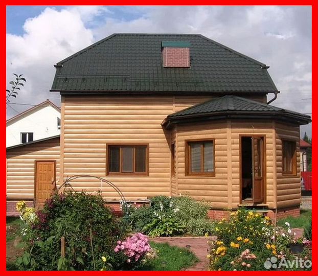Сайдинг металлический / Строганный одноволновый ве