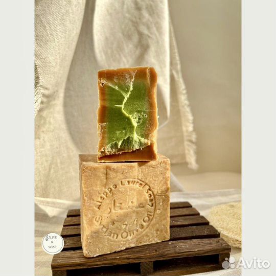 Алеппское мыло Ashtar/Сирия —22 Лаврового масла